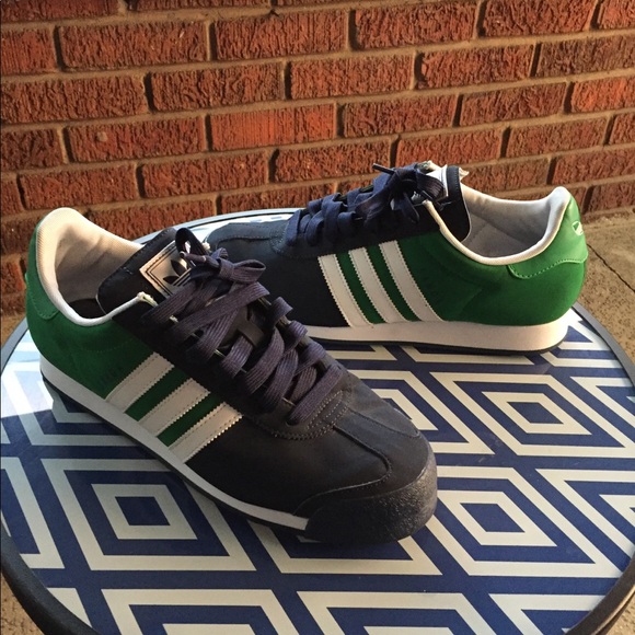 adidas green and blue